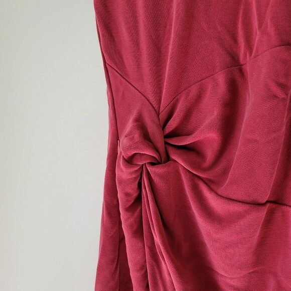 Abercrombie & Fitch Side Knot Detail Pink Dress Small Mini - Picture 2 of 6